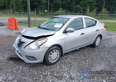 2016 Nissan Versa 1.6 S+ z USA, uszkodzony, nr VIN 3N1CN7AP7GL848346